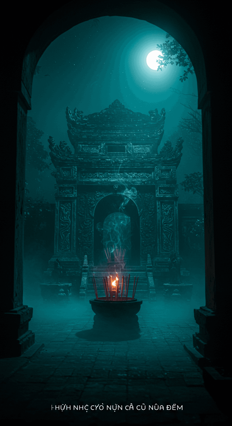 Hình Nhân Cầu Cơ Nửa Đêm